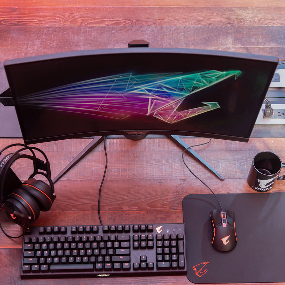 AORUS CV27F Gaming Monitor