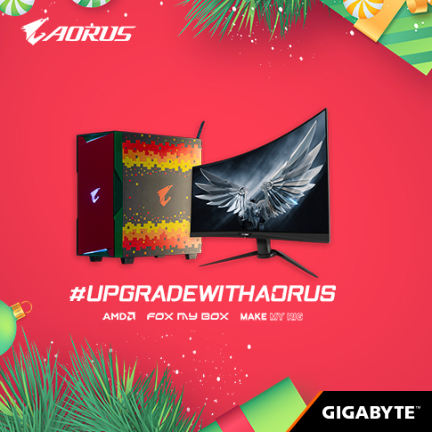 Upgrade With AORUS - Share us why you love gaming and have a chance to win the AORUS PC