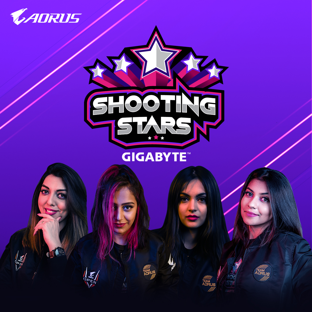 GIGABYTE Shooting Stars - All Female Gaming/Content Creator/Esports Team #ForTheStars
