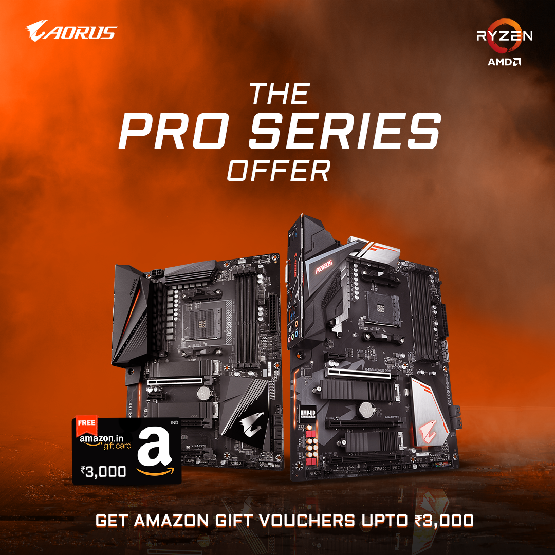 AORUS AMD PRO Series Offer