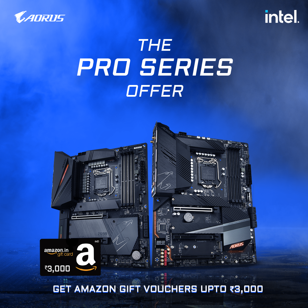 AORUS Intel Pro Series Offer