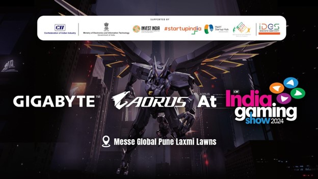 GIGABYTE Set to Showcase High-Tech Products and Host Intense CS2 1v1 Competition at India Gaming Show 2024